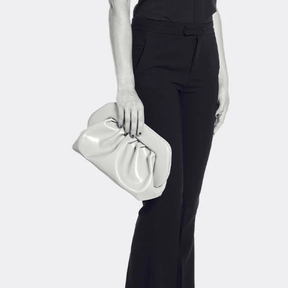 Themoire Vegan Clutch Bag- Bios in Kiwi